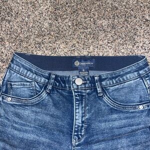 Democracy Dark Blue Ankle Jeans